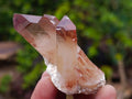 Natural Red Hematoid Quartz Crystals x 24 From Karoi, Zimbabwe
