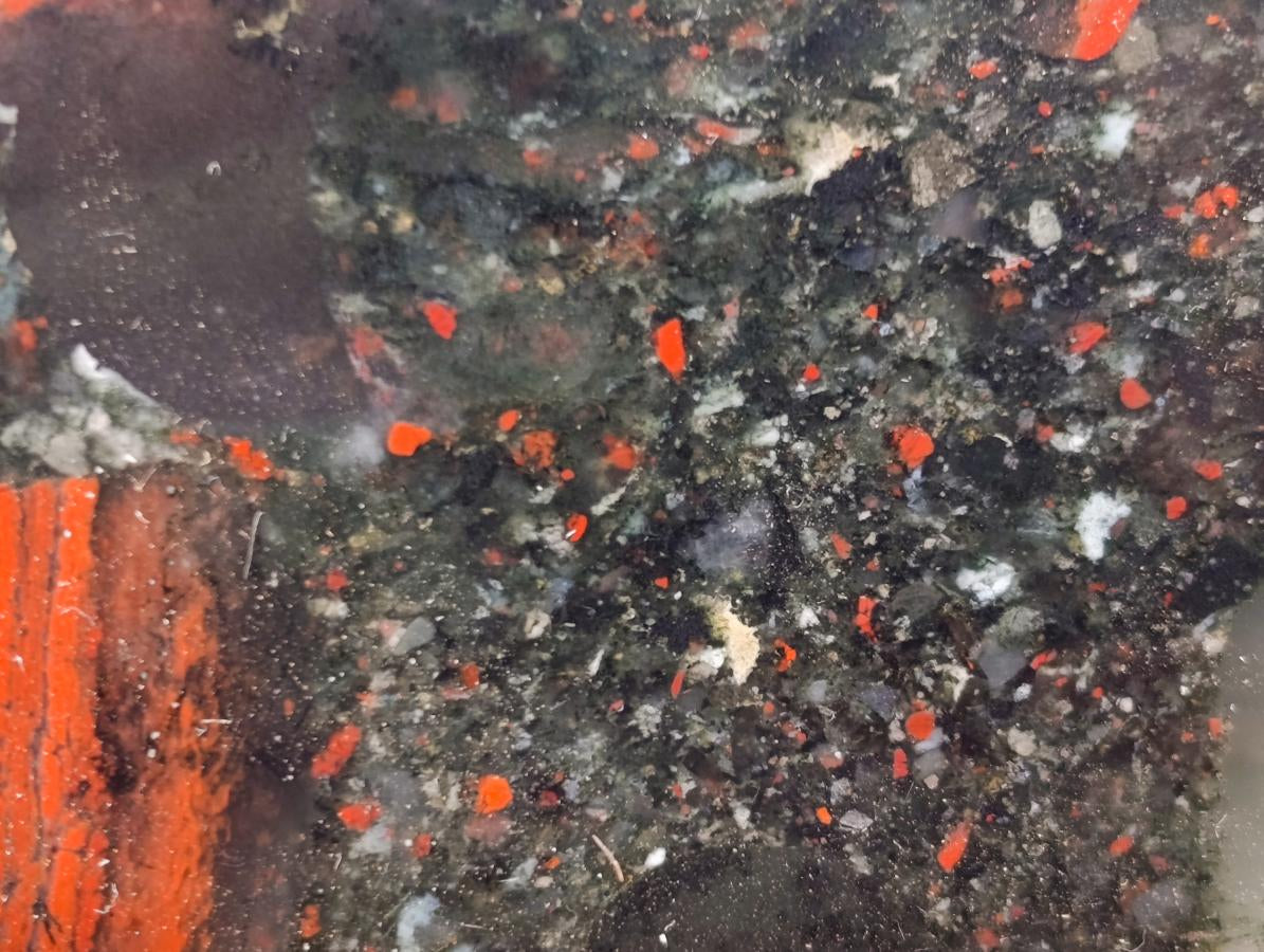 Polished Bloodstone Standing Display Pieces x 2 From Swaziland
