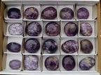 Polished Lepidolite Galets x 20 From Ambatondrazaka, Madagascar