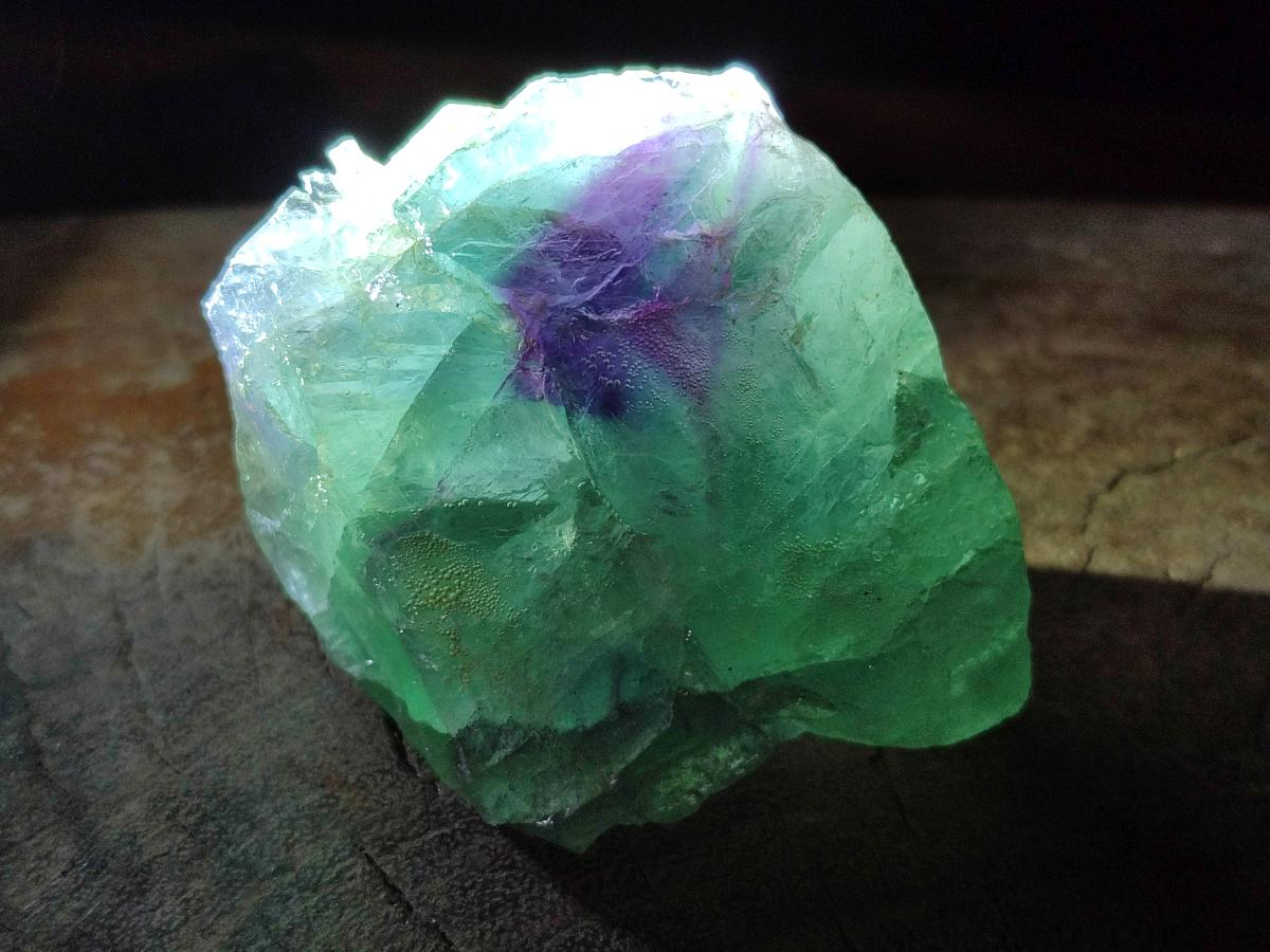 Natural Watermelon Fluorite Cobbed Specimens x 12 From Uis, Namibia