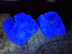 Natural Watermelon Fluorite Cobbed Specimens x 12 From Uis, Namibia