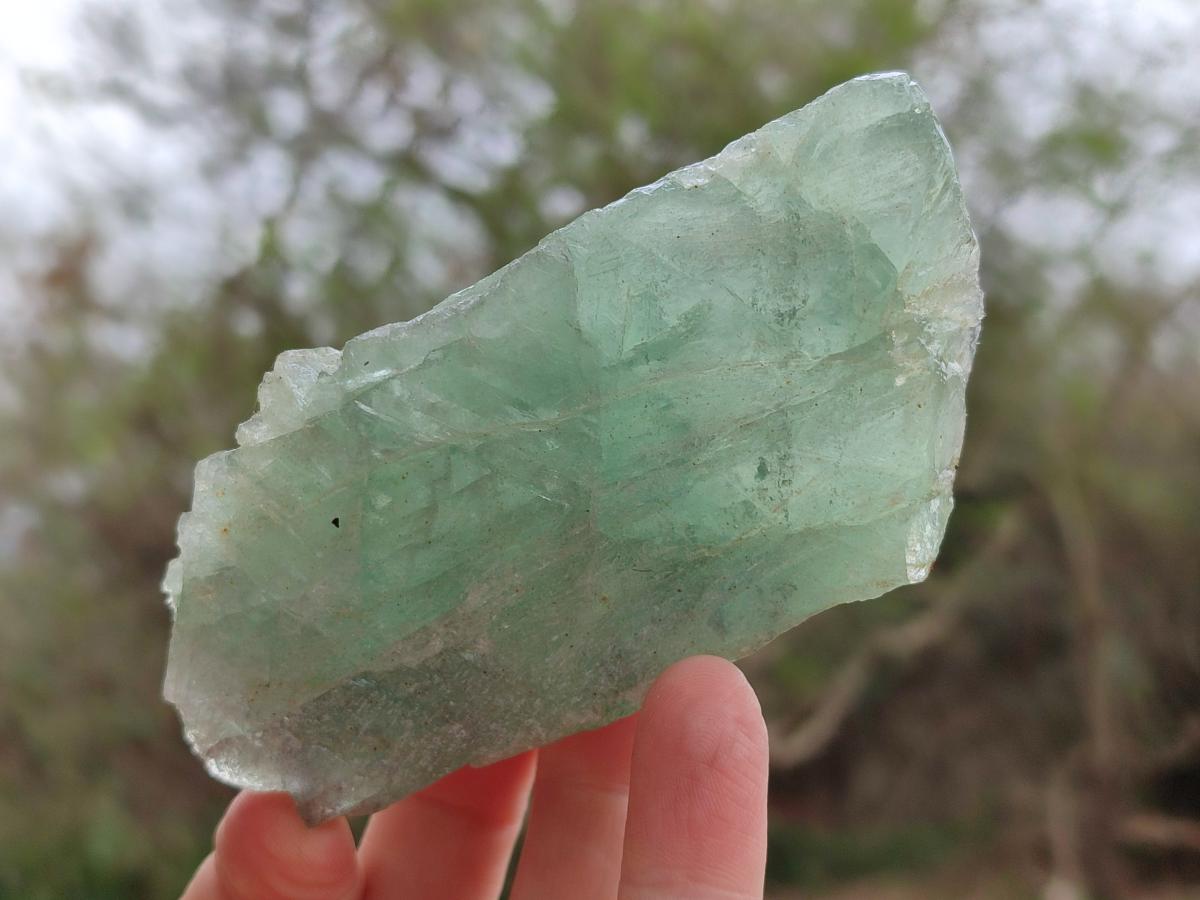 Natural Watermelon Fluorite Cobbed Specimens x 12 From Uis, Namibia