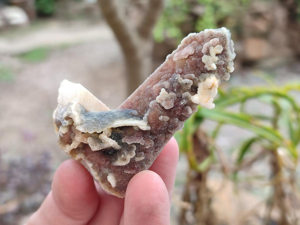 Natural Drusy Fairy Spirit Quartz Single Crystals x 35 From Boekenhouthoek, South Africa