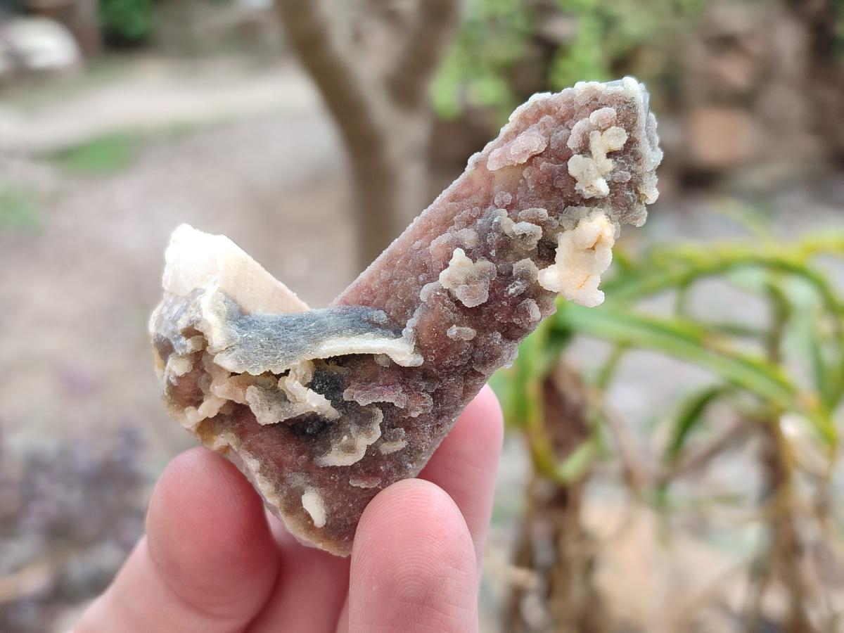 Natural Drusy Fairy Spirit Quartz Single Crystals x 35 From Boekenhouthoek, South Africa