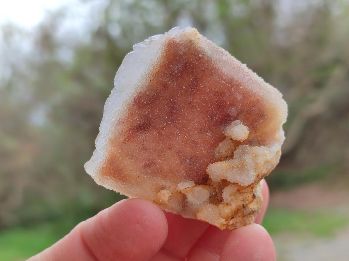 Natural Drusy Fairy Spirit Quartz Single Crystals x 35 From Boekenhouthoek, South Africa