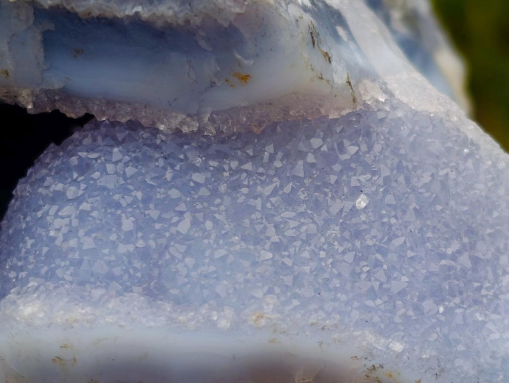 Natural Large Blue Lace Agate Geode Specimen x 1 From Nsanje, Malawi