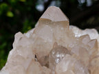 Natural Large Cascading Pale Smokey Luena Citrine Quartz Cluster x 1 From Luena, Congo