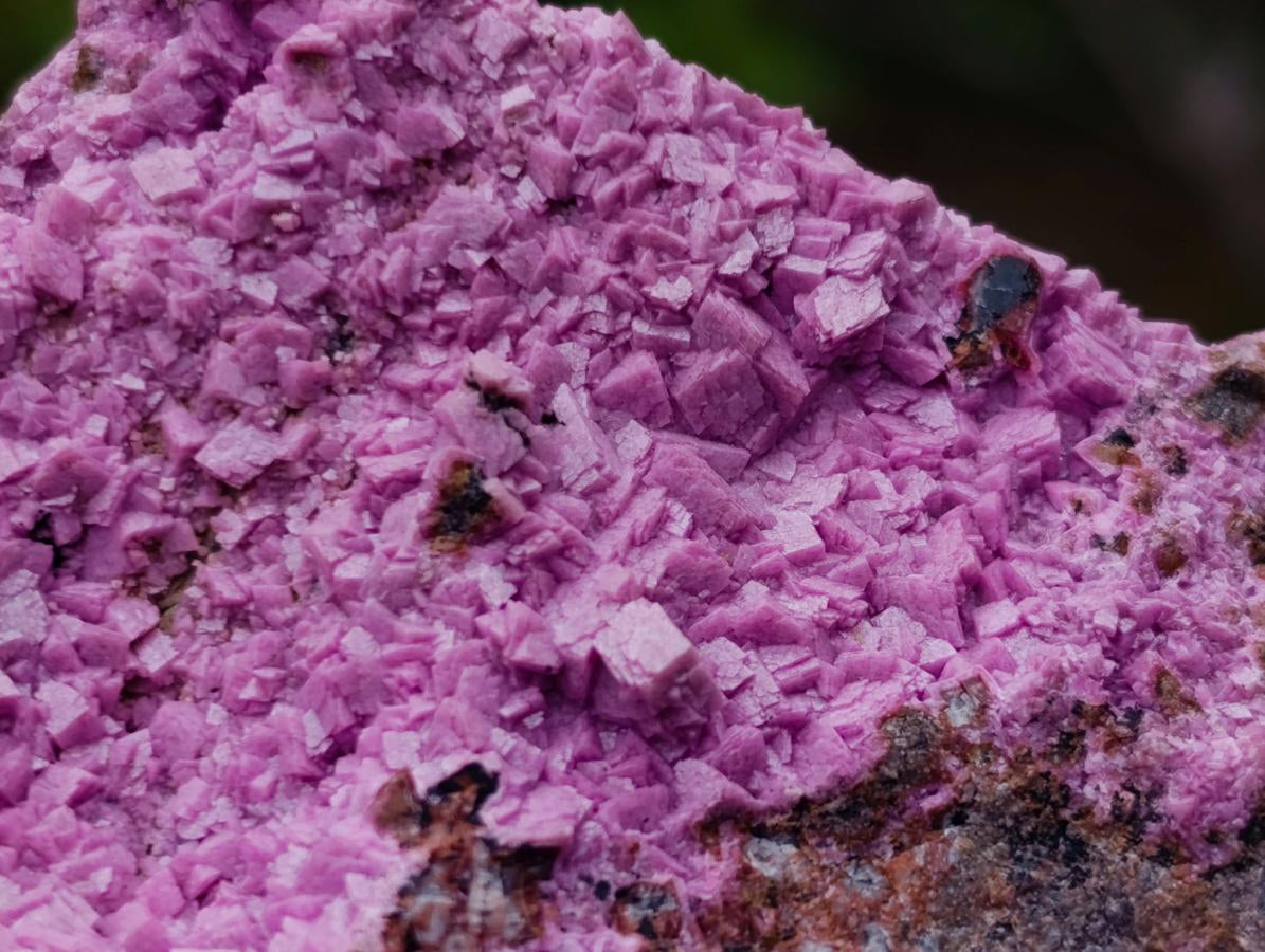 Natural Salrose Cobaltoan Dolomite Specimens x 3 From Kakanda, Congo