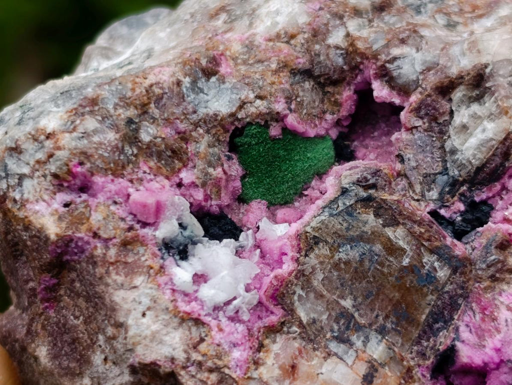 Natural Salrose Cobaltoan Dolomite Specimens x 3 From Kakanda, Congo