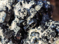 Natural Large Schorl Black Tourmaline Specimens with Feldspar x 2 From Erongo, Namibia