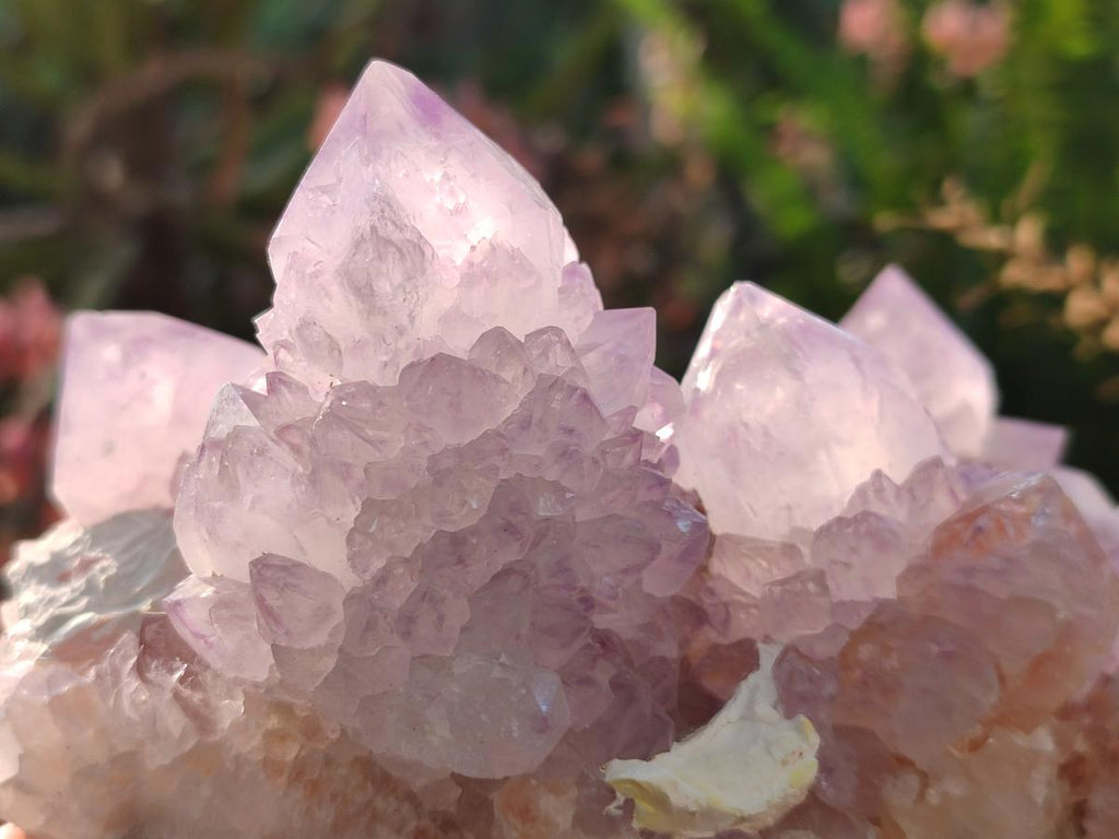 Natural Large Spirit Amethyst Clusters x 2 From Boekenhouthoek, South Africa