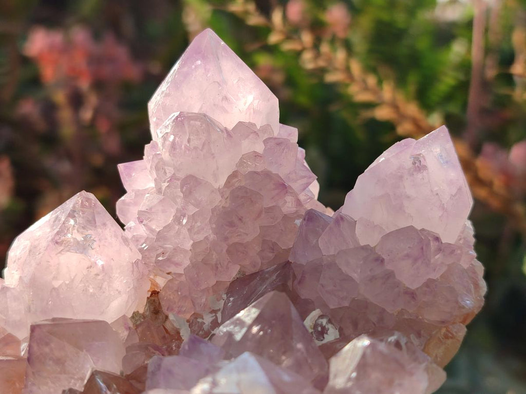Natural Large Spirit Amethyst Clusters x 2 From Boekenhouthoek, South Africa