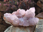 Natural Large Spirit Amethyst Clusters x 2 From Boekenhouthoek, South Africa