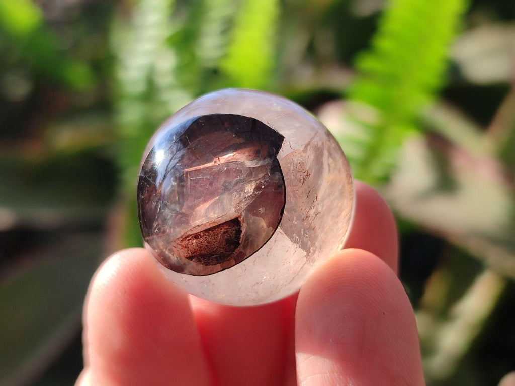 Polished Rounded Mini Red Hematoid Quartz Free Forms x 35 From Ambatondrazaka, Madagascar