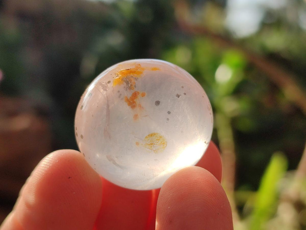 Polished Rounded Mini Red Hematoid Quartz Free Forms x 35 From Ambatondrazaka, Madagascar