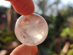 Polished Rounded Mini Red Hematoid Quartz Free Forms x 35 From Ambatondrazaka, Madagascar