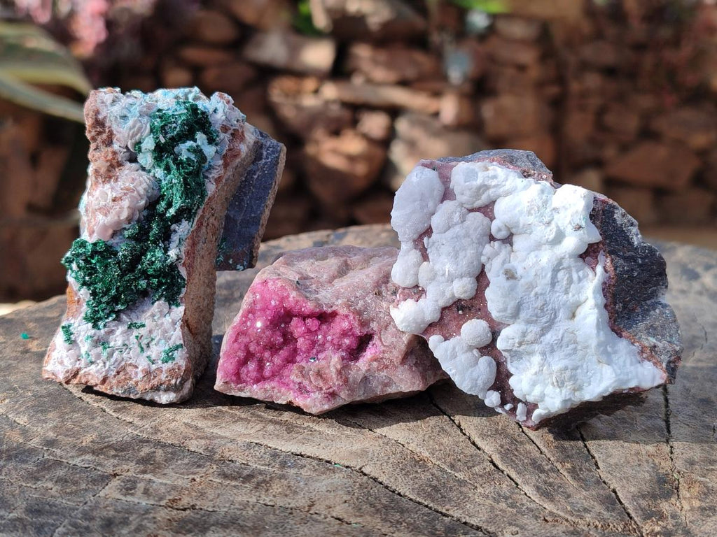 Natural Mix of Multi Mineral Specimens x 6 From Congo