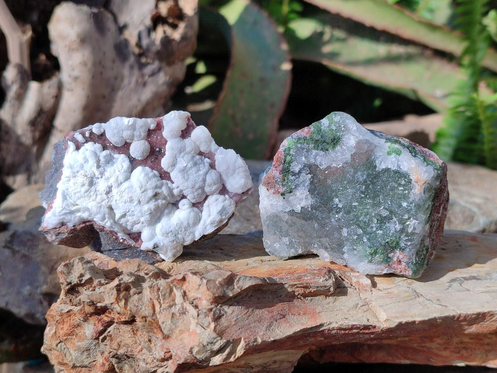 Natural Mix of Multi Mineral Specimens x 6 From Congo