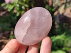Polished Gemmy Rose Quartz Galets x 12 From Madagascar