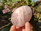 Polished Gemmy Rose Quartz Galets x 12 From Madagascar