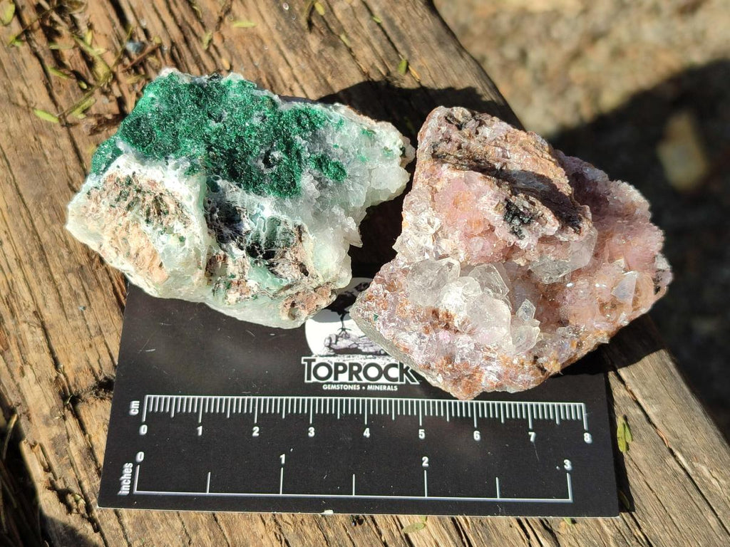 Natural Mix of Mineral Specimens x 24 From Congo