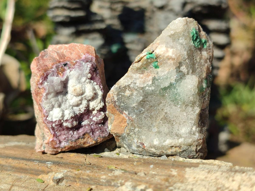 Natural Mix of Mineral Specimens x 24 From Congo
