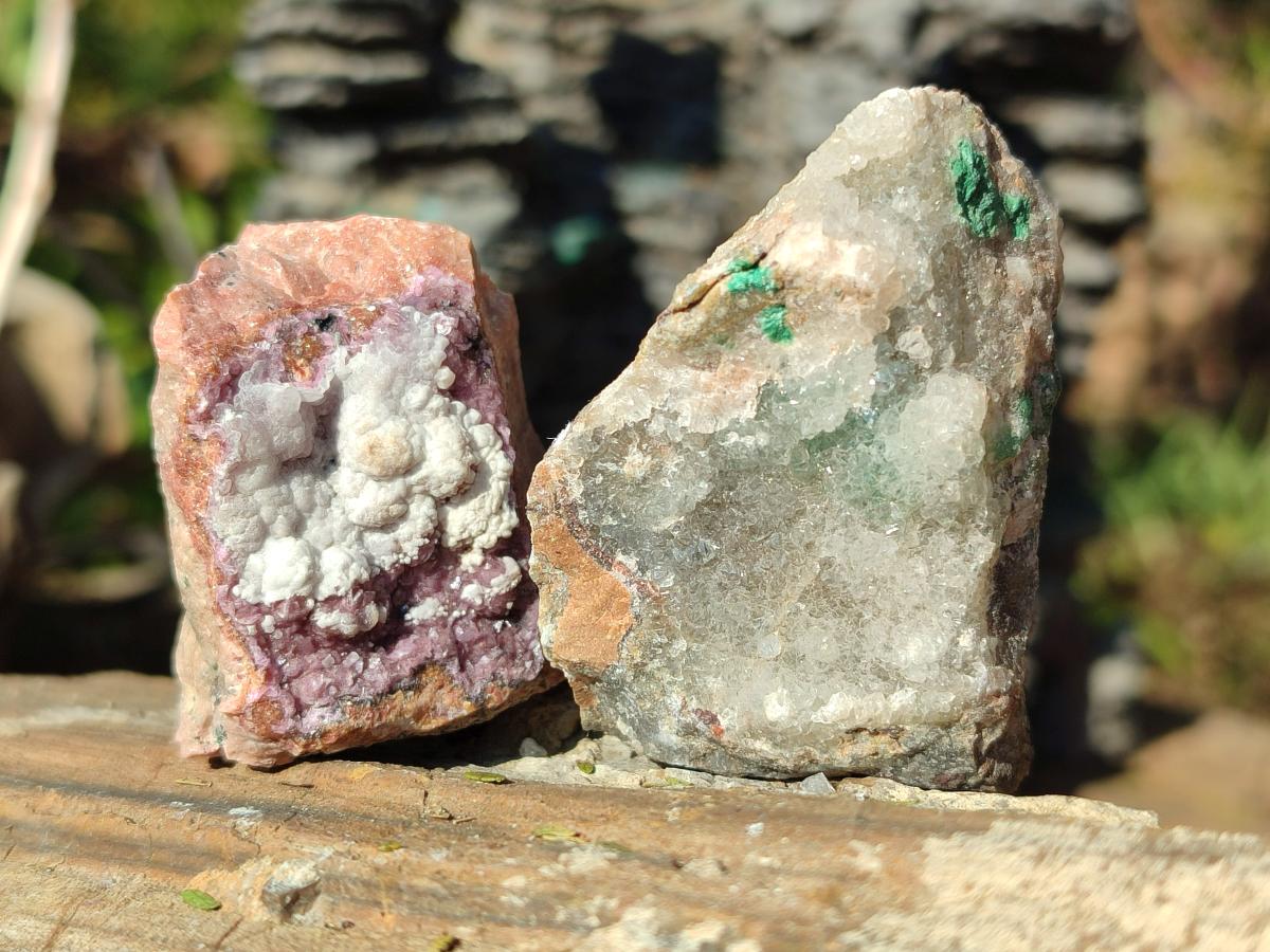 Natural Mix of Mineral Specimens x 24 From Congo