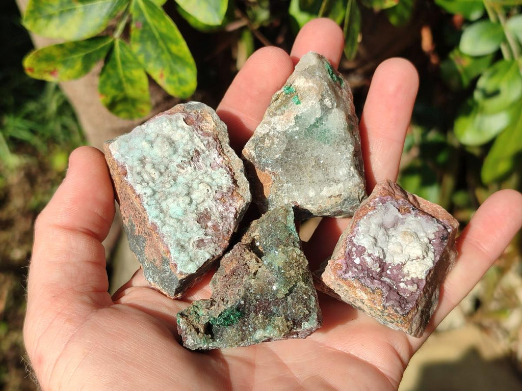 Natural Mix of Mineral Specimens x 24 From Congo
