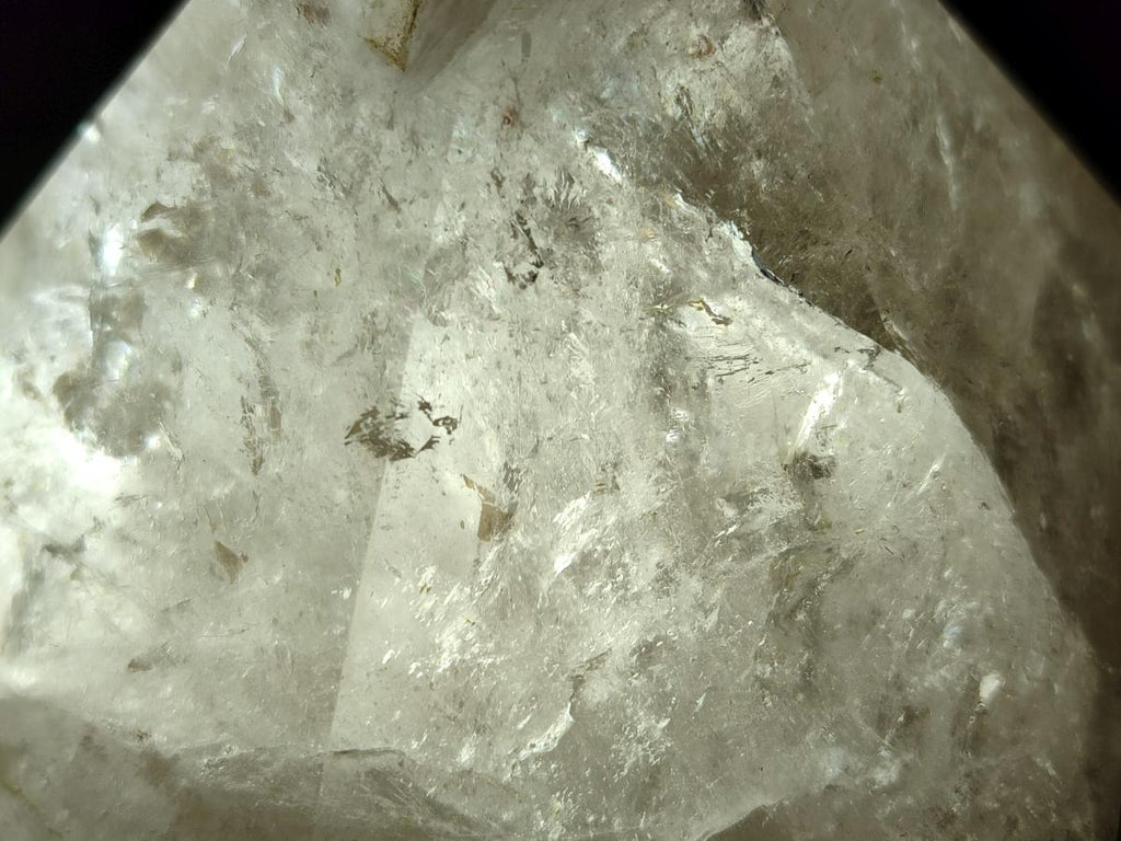 Natural Large Smokey Angolan Quartz Crystal with Polished Terminations x 1 From Angola