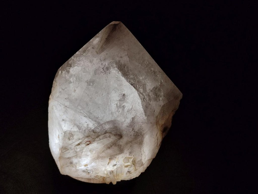 Natural Large Smokey Angolan Quartz Crystal with Polished Terminations x 1 From Angola