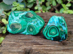 Polished Malacolla Free Forms x 12 From Kulukuluku, Congo