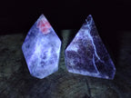 Polished Lepidolite Display Crystals x 2 From Zimbabwe