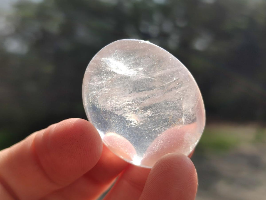 Polished Girasol Pearl Quartz Jewellery Size Free Forms x 35 From Ambatondrazaka, Madagascar
