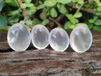 Polished Girasol Pearl Quartz Jewellery Size Free Forms x 35 From Ambatondrazaka, Madagascar