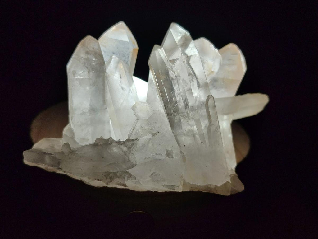 Natural Malagasy Quartz Clusters x 24 From Madagascar