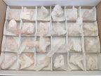 Natural Malagasy Quartz Clusters x 24 From Madagascar