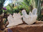 Natural Malagasy Quartz Clusters x 24 From Madagascar