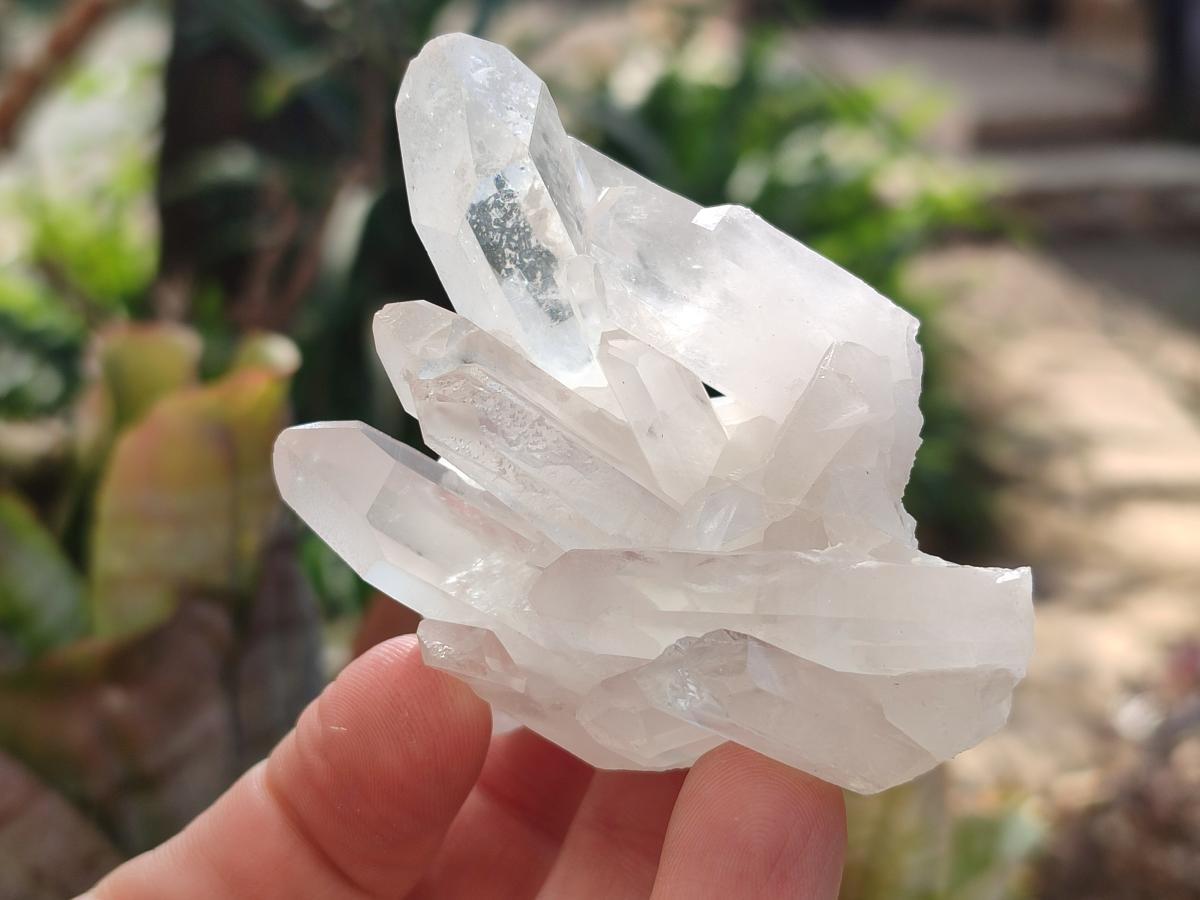 Natural Malagasy Quartz Clusters x 24 From Madagascar
