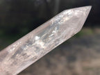 Polished Gemmy Rose Quartz Crystals x 12 From Madagascar