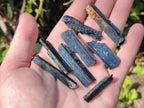 Natural Schorl Black Tourmaline Crystal Specimens x 88 From Erongo, Namibia