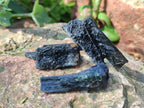 Natural Schorl Black Tourmaline Crystal Specimens x 88 From Erongo, Namibia