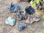 Natural Mix of Mineral Specimens x 6 From Erongo, Namibia