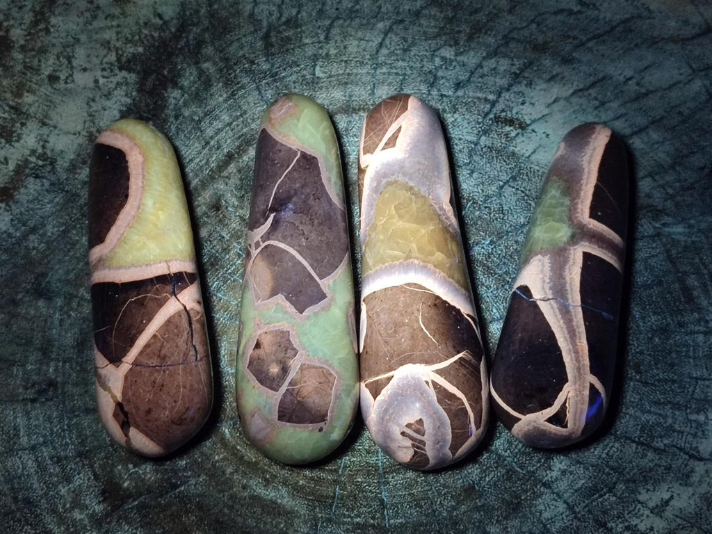 Polished Septerye Massage Wands x 6 From Mahajanga, Madagascar