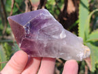 Natural Dark Purple Jacaranda Amethyst Single Crystals x 12 From Mumbwa, Zambia