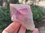 Natural Dark Purple Jacaranda Amethyst Single Crystals x 12 From Mumbwa, Zambia