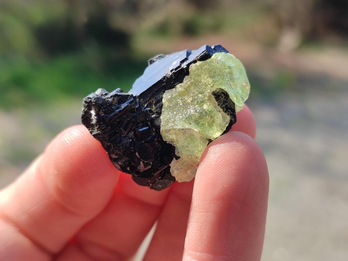 Natural Rare Hyalite Opal Specimens with Associated Minerals x 70 From Namibia