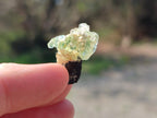 Natural Rare Hyalite Opal Specimens with Associated Minerals x 70 From Namibia