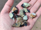 Natural Rare Hyalite Opal Specimens with Associated Minerals x 70 From Namibia