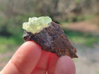 Natural Rare Hyalite Opal Specimens with Associated Minerals x 70 From Namibia