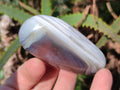 Polished Red Shashe River Agate Galets x 35 From Shashe River, Zimbabwe